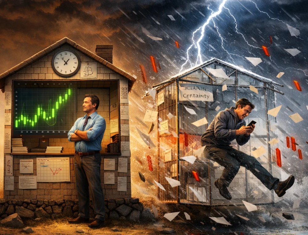 بحران بازار قطعیت خطرناک تر ترس